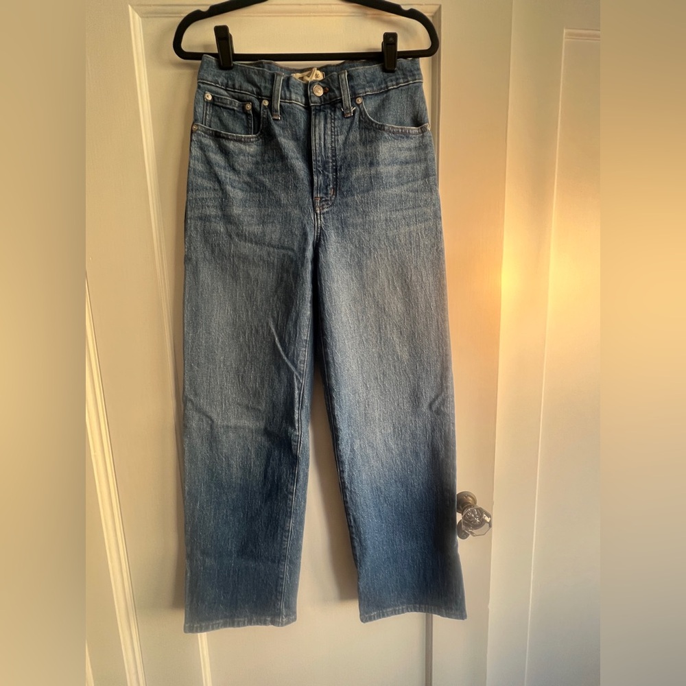 Madewell The Perfect Wide Leg Jean - Sz 28 - NWOT